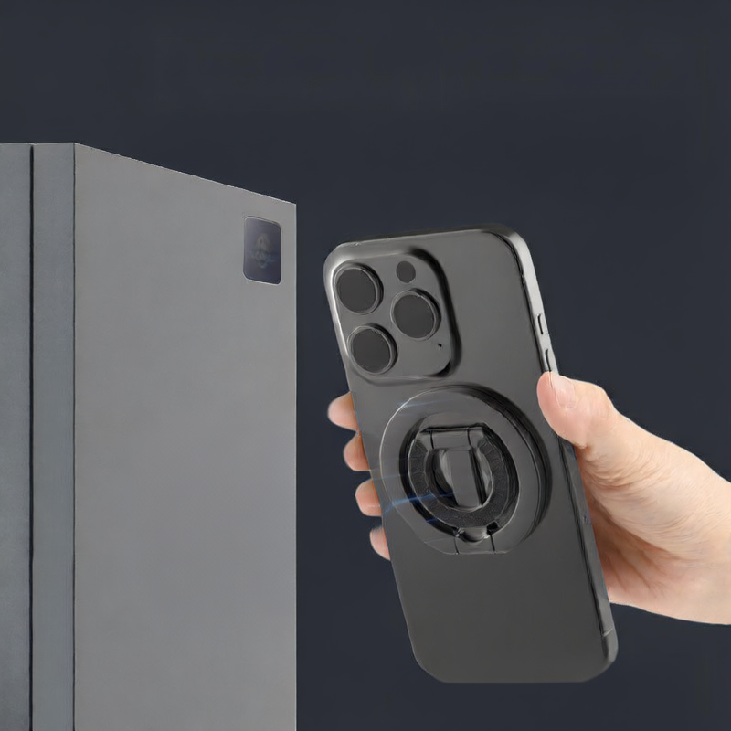 Dual Phone Holder w/ Ring and Magnet/Magsafe